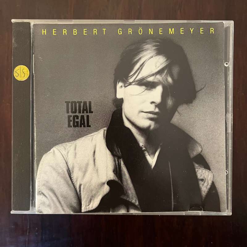 Herbert Grönemeyer - Total Egal CD German Press 80s