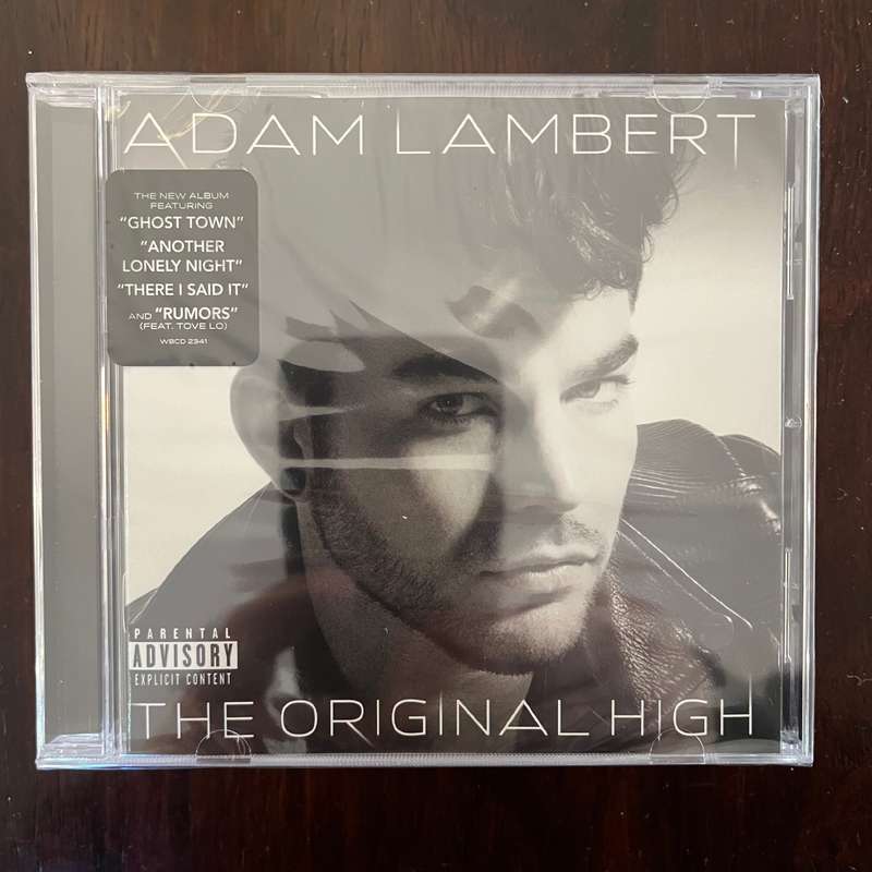 Adam Lambert - The Original High CD South African Press New and Sealed