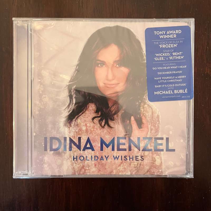 Idina Menzel - Holiday Wishes CD South African Press New and Sealed