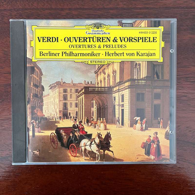 Verdi - Ouverturen Und Vorspiele Berliner CD Import Deutsche Grammophon