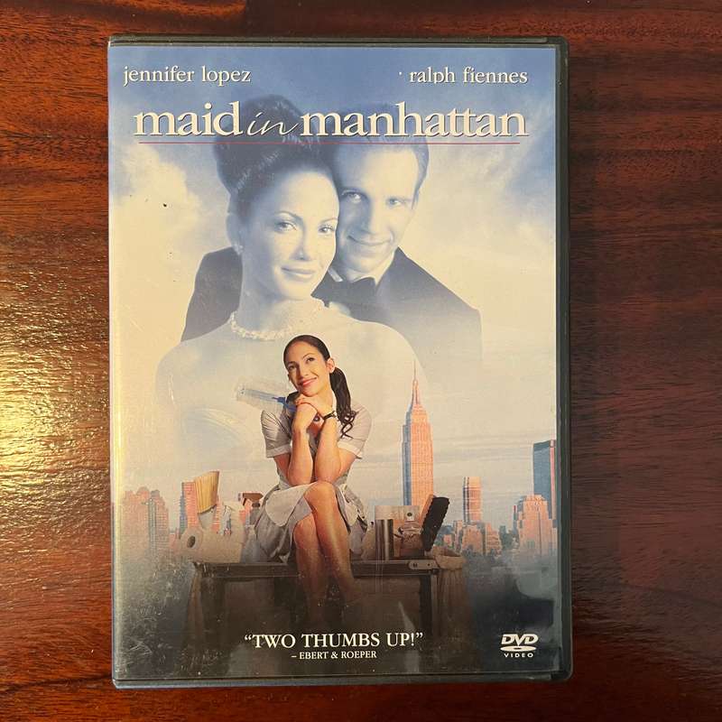 Maid In Manhattan DVD South African Press Jennifer Lopez Ralph Fiennes