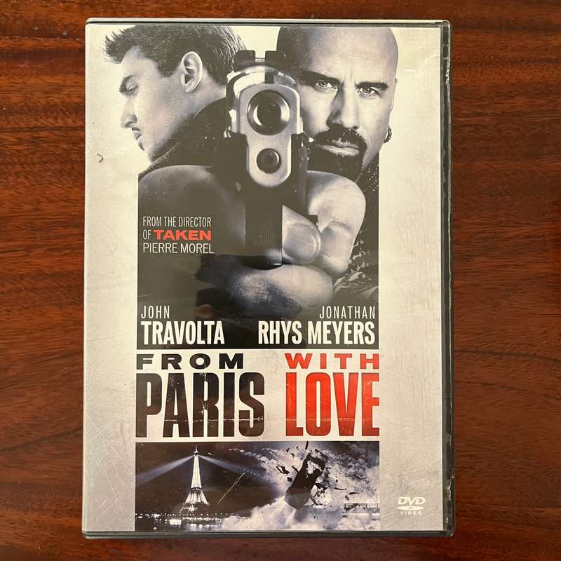 From Paris With Love DVD South African Press John Travolta
