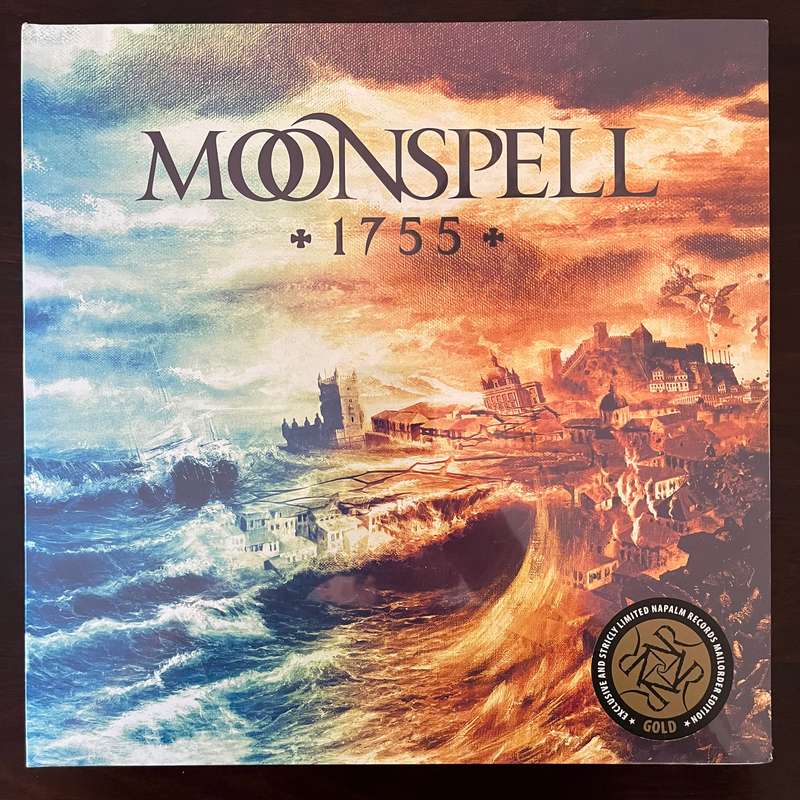 Moonspell - 1755 Vinyl LP Ltd 200 Gold Variant Gothic Metal New and Sealed