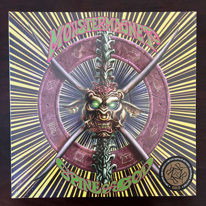 Monster Magnet - Spine Of God Vinyl LP Ltd 100 Gold Variant Stoner Rock New and Sealed