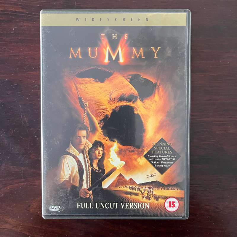 The Mummy Uncut Version DVD UK Press Import