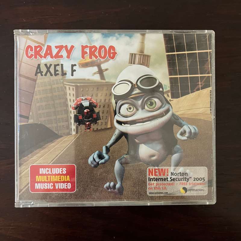 Crazy Frog - Axel F CD Single Electronic House South African Press
