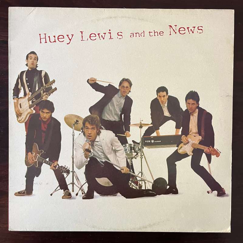 Huey Lewis and the News - Huey Lewis and the News Vinyl LP UK Press Import