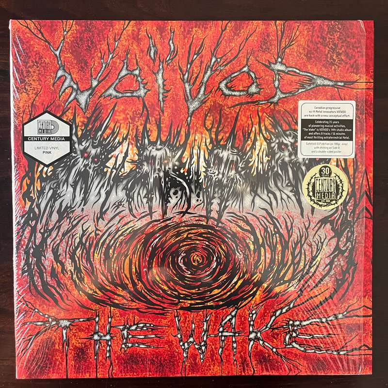 Voivod - The Wake Vinyl 2LP Rare OOP Ltd 100 Pink Variant Progressive Thrash Metal