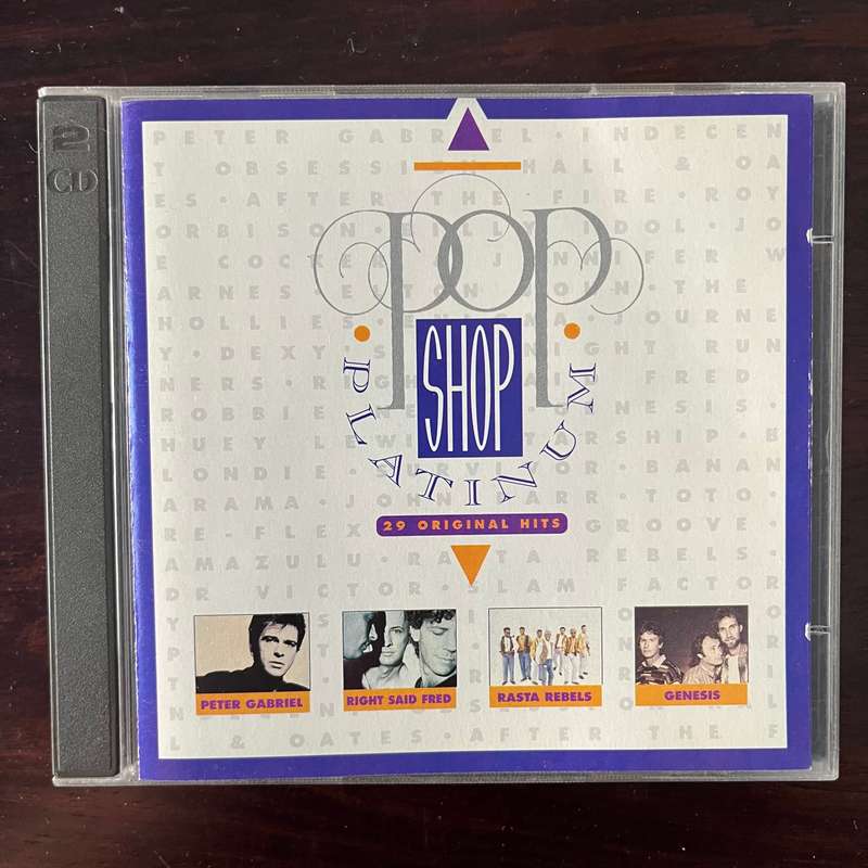 Pop Shop Platinum 2CD Peter Gabriel Journey Genesis Blondie
