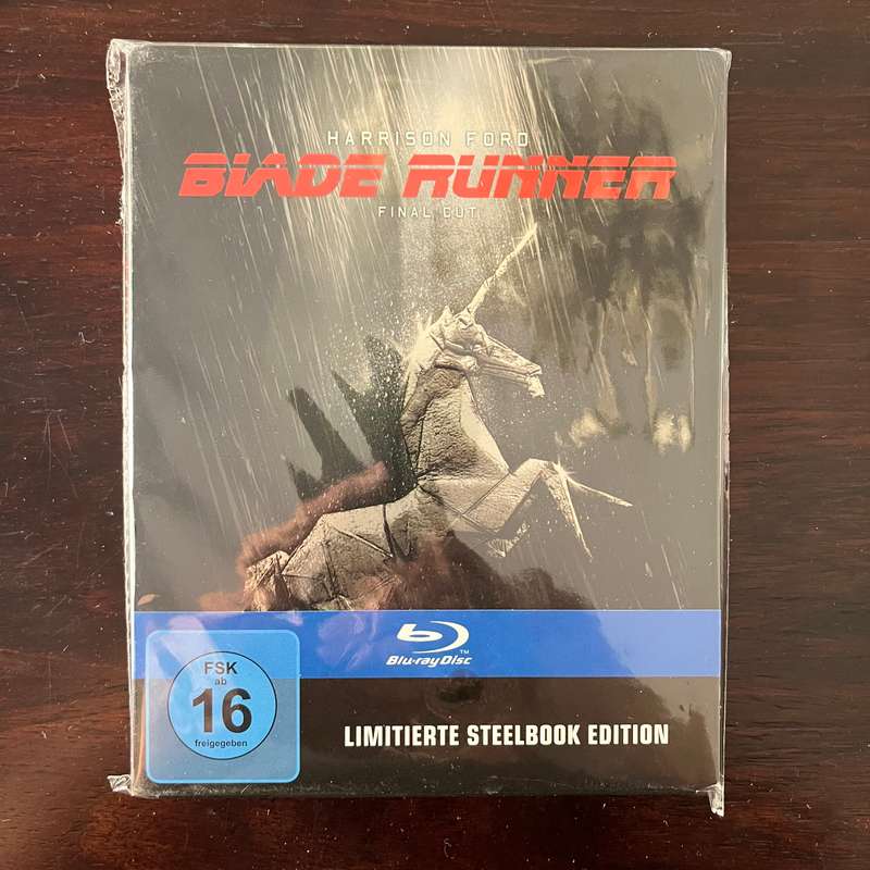 Blade Runner - The Final Cut Blu Ray Steelbook Rare OOP German Press