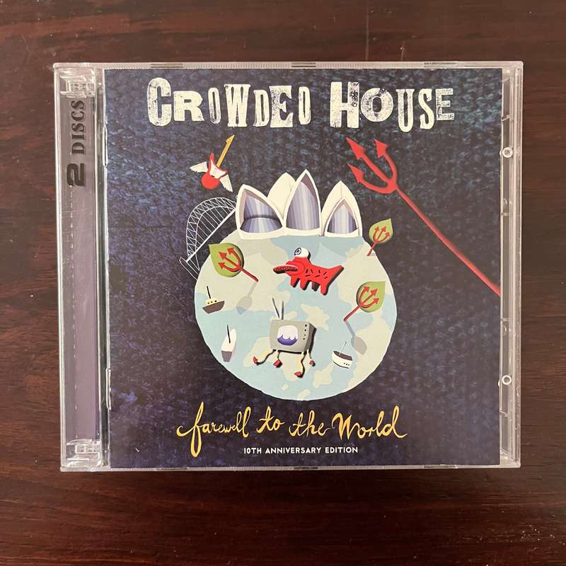 Crowded House - Farewell To The World 2CD 10th Anniversary Edition South African Press