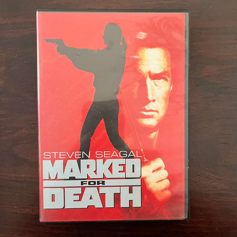 Marked For Death DVD South African Press Steven Seagal