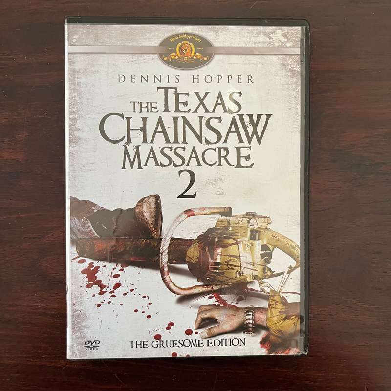 The Texas Chain Saw Massacre 2 (1986) DVD South African Press Dennis Hopper