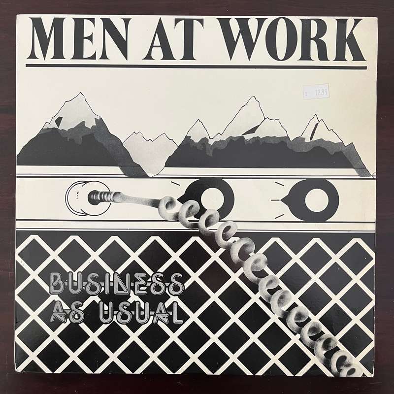 Men At Work - Business As Usual Vinyl LP South African Press