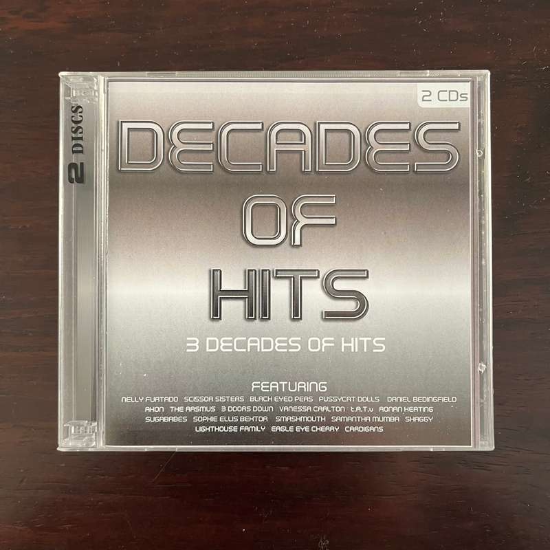 Decades of Hits 2CD South African Press Compilation ABC ABBA Robert Palmer Lionel Richie