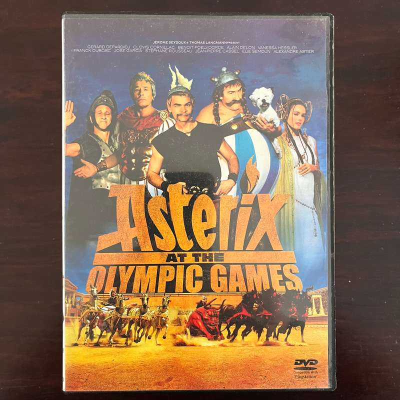 Asterix at the Olympic Games DVD South African Press