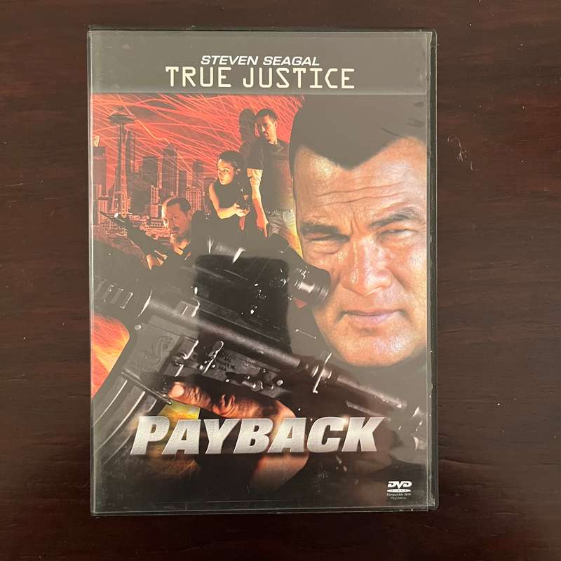 Payback DVD Steven Seagal South African Press