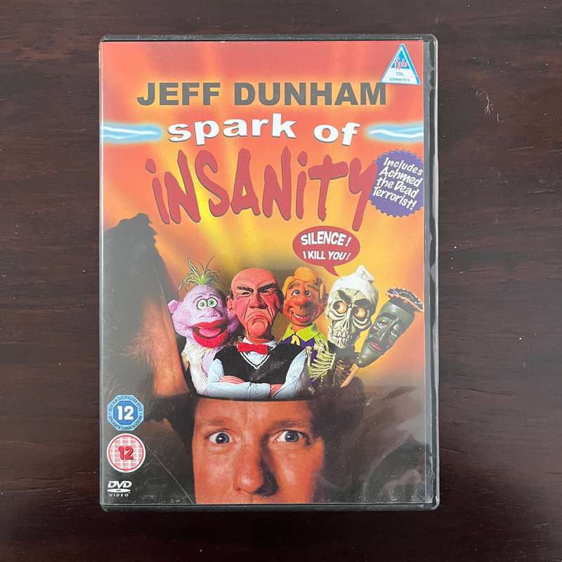 Jeff Dunham - Spark Of Insanity DVD UK Press