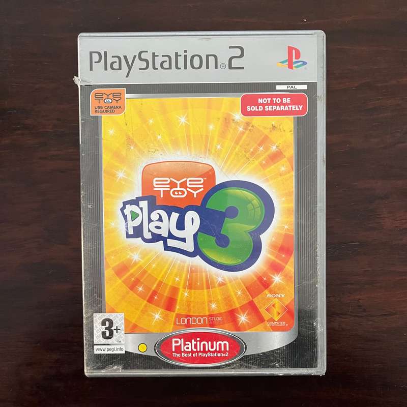 PS2 Eye Toy Play 3 Import