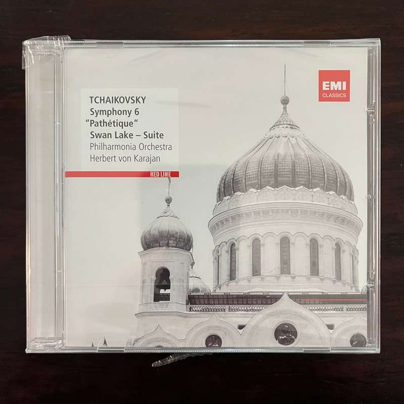 Tchaikovsky - Symphony 6 Herbert von Karajan Swan Lake EMI Classics New and Sealed