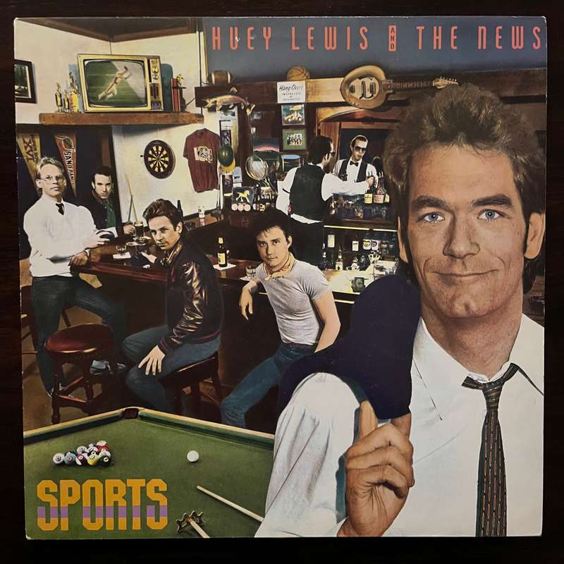 Huey Lewis and the News - Sports Vinyl LP UK Press Import