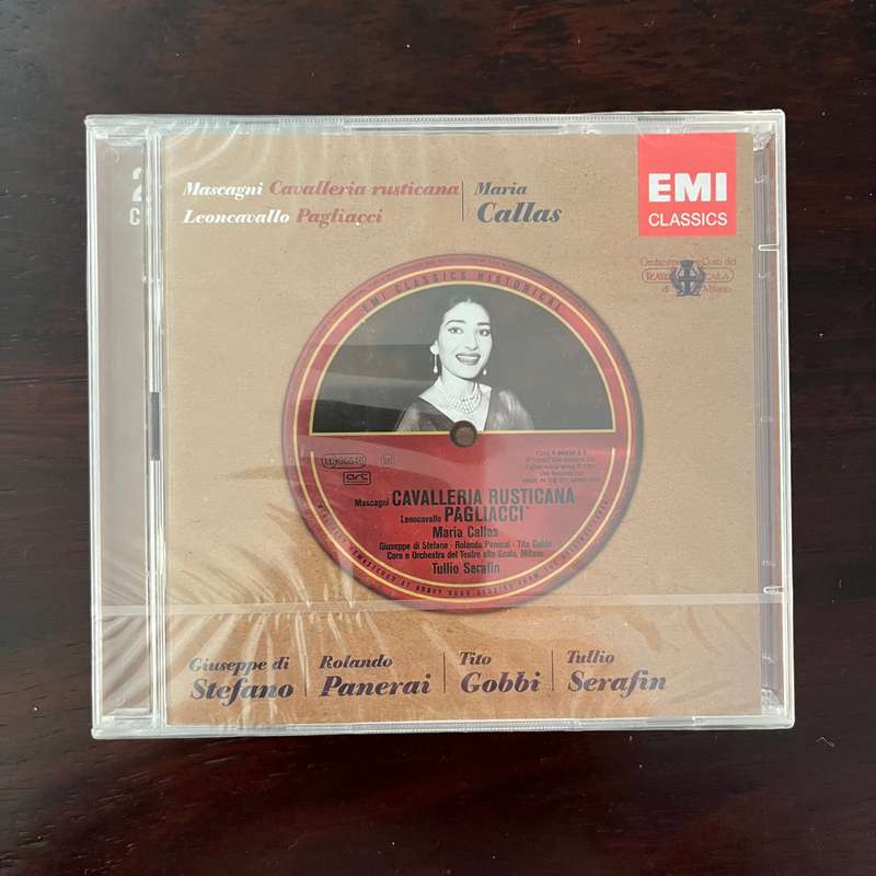 Mascagni - Cavalleria Rusticana - Pagliacci 2CD EMI Classics New and Sealed