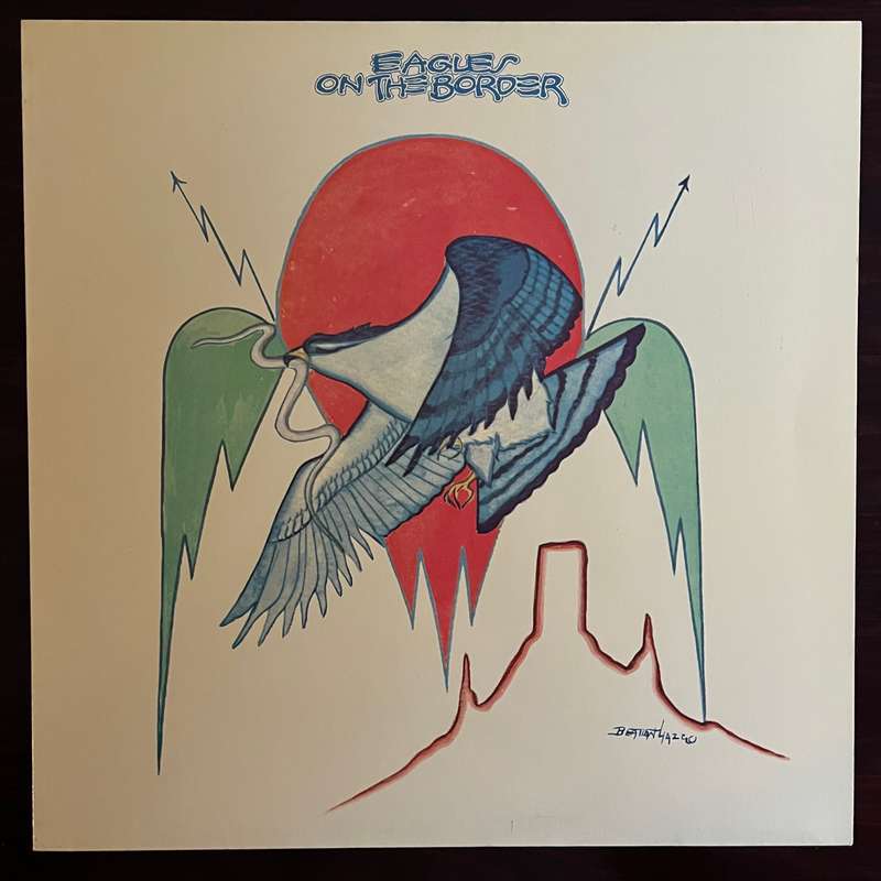 Eagles - On The Border Vinyl LP Original German Press