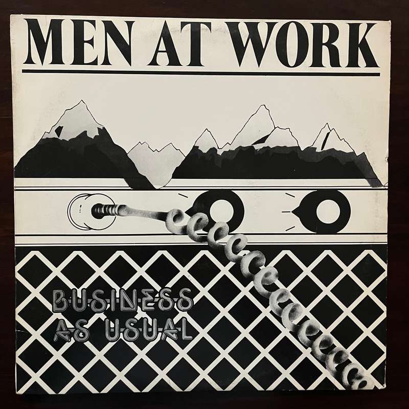 Men At Work - Business As Usual Vinyl LP South African Press