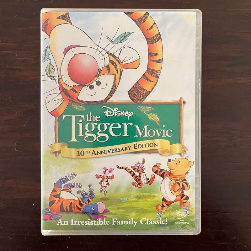 The Tigger Movie DVD 10th Anniversary Edition Winnie The Pooh