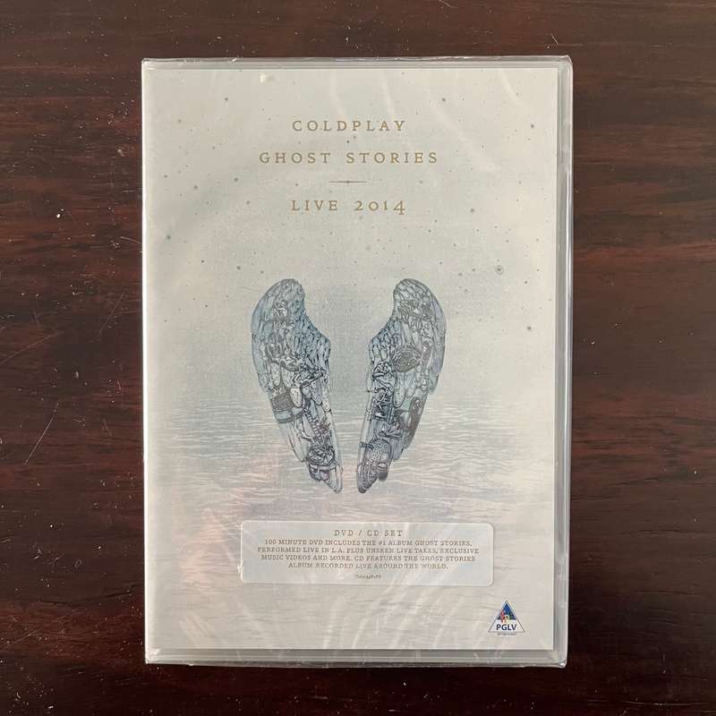 Coldplay - Ghost Stories live 2014 DVD South African Press New and Sealed