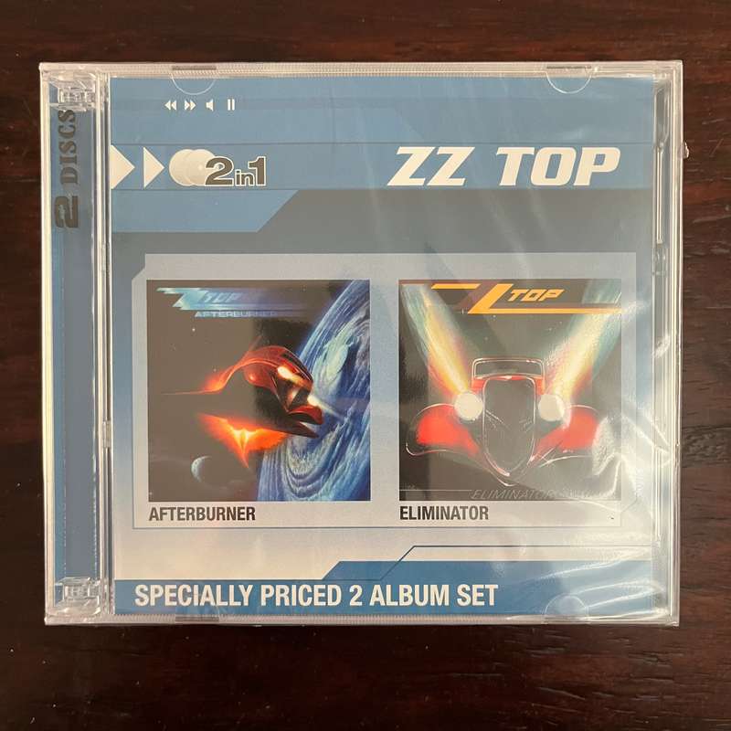 ZZ Top - Afterburner / Eliminator 2CD Set South African Press New and Sealed
