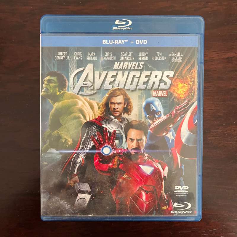 Marvels Avengers Blu Ray 2 Disc Set Blu Ray DVD South African Press