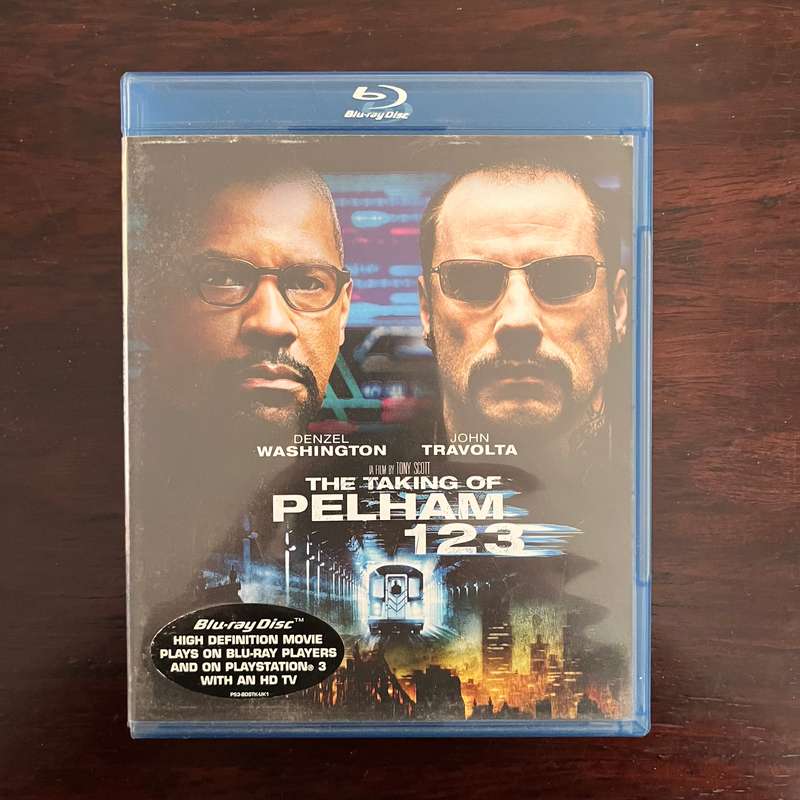 The Talking Of Pelham 123 Blu Ray Import Denzel Washington