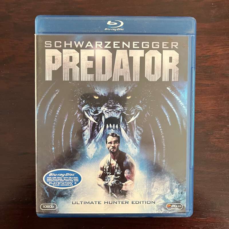 Predator Blu Ray Import Arnold Schwarzenegger