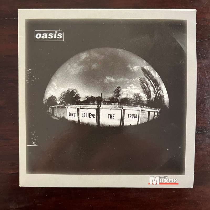 Oasis - Don't Believe The Truth CD Daily Mirror Promo