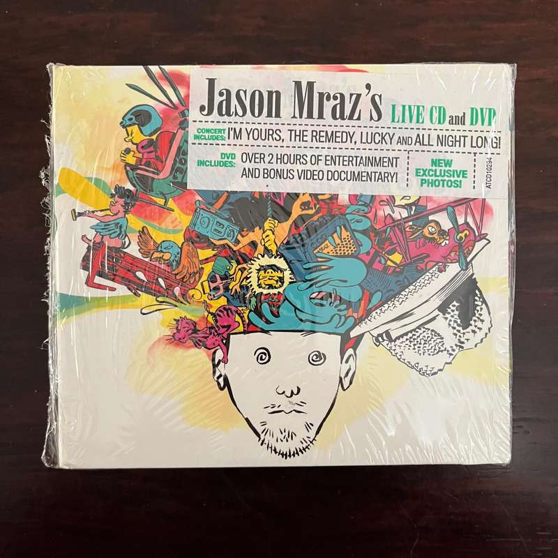 Jason Mraz - Live On Earth CD DVD South African Press New and Sealed