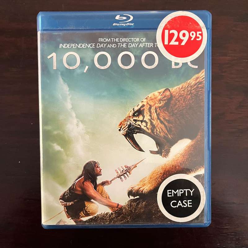 10,000 BC Blu Ray Import