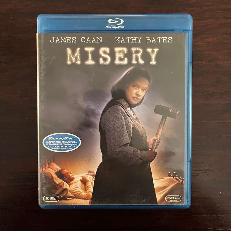 Misery Blu Ray Import Stephen King Kathy Bates