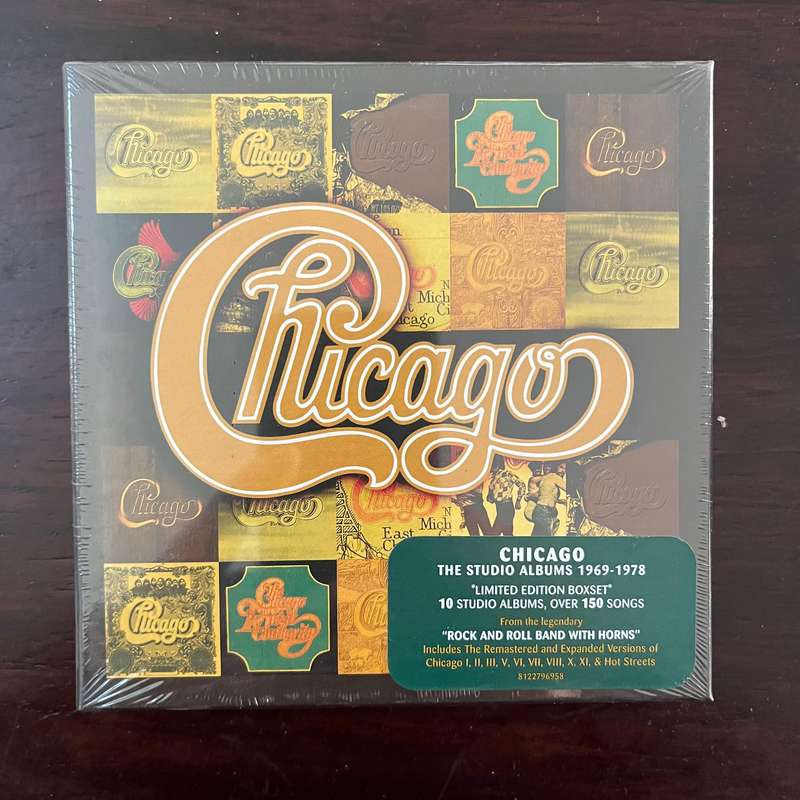 Chicago - The Studio Albums 1969-1978 10CD Boxset New and Sealed