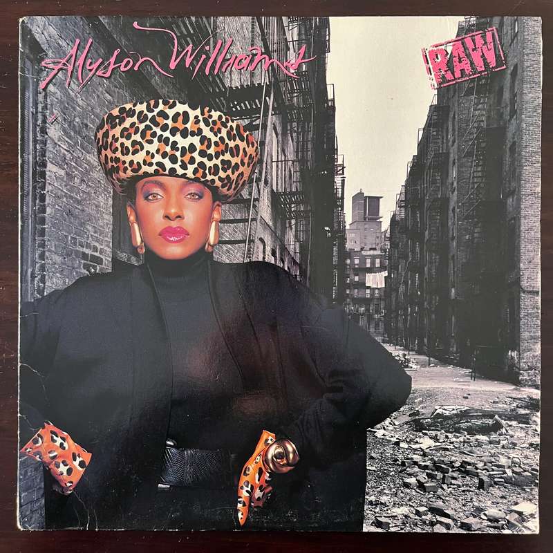 Alyson Williams - Raw Vinyl LP US Press Soul Def Jam Records Import