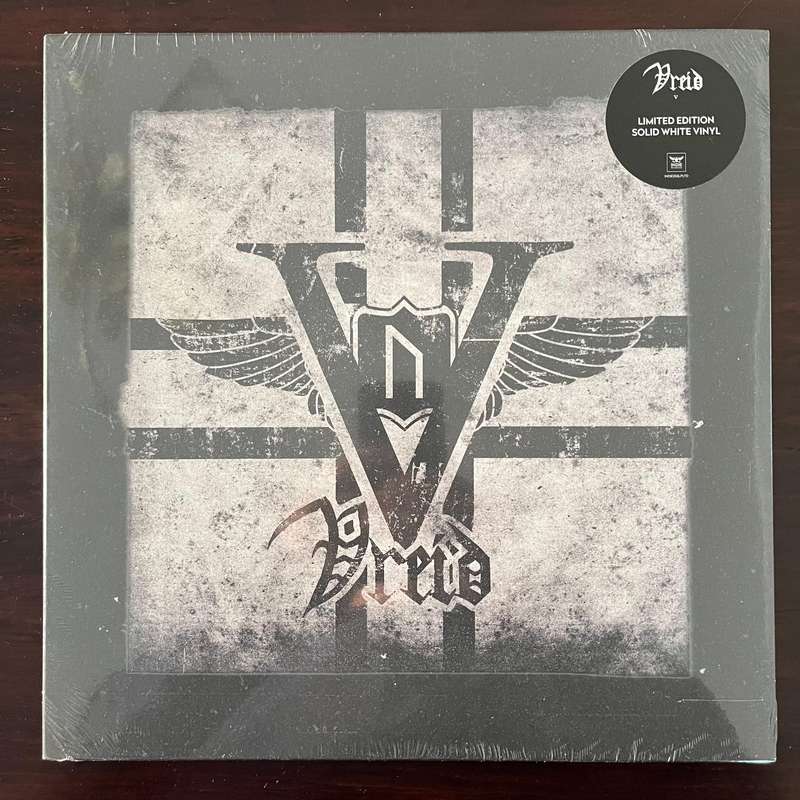 Vreid - V Vinyl LP Ltd White Variant Black Metal New and Sealed