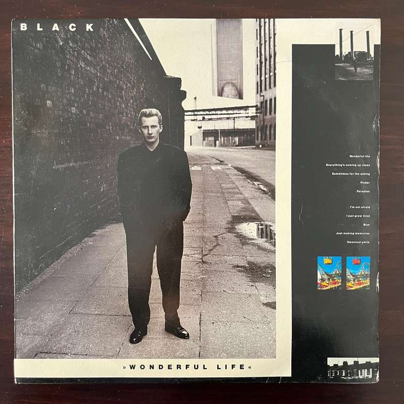 Black - Wonderful Life Vinyl LP South African Press New Wave 80s
