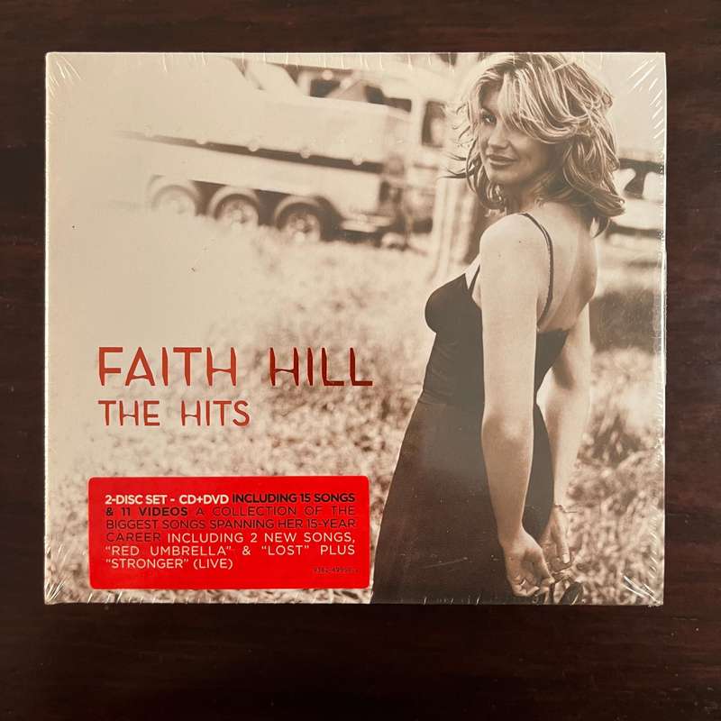 Faith Hill - The Hits CD DVD Set Import New and Sealed
