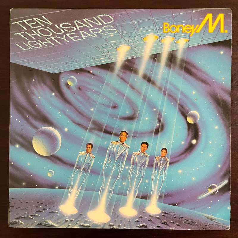 Boney M - Ten Thousand Lightyears Vinyl LP South African Press