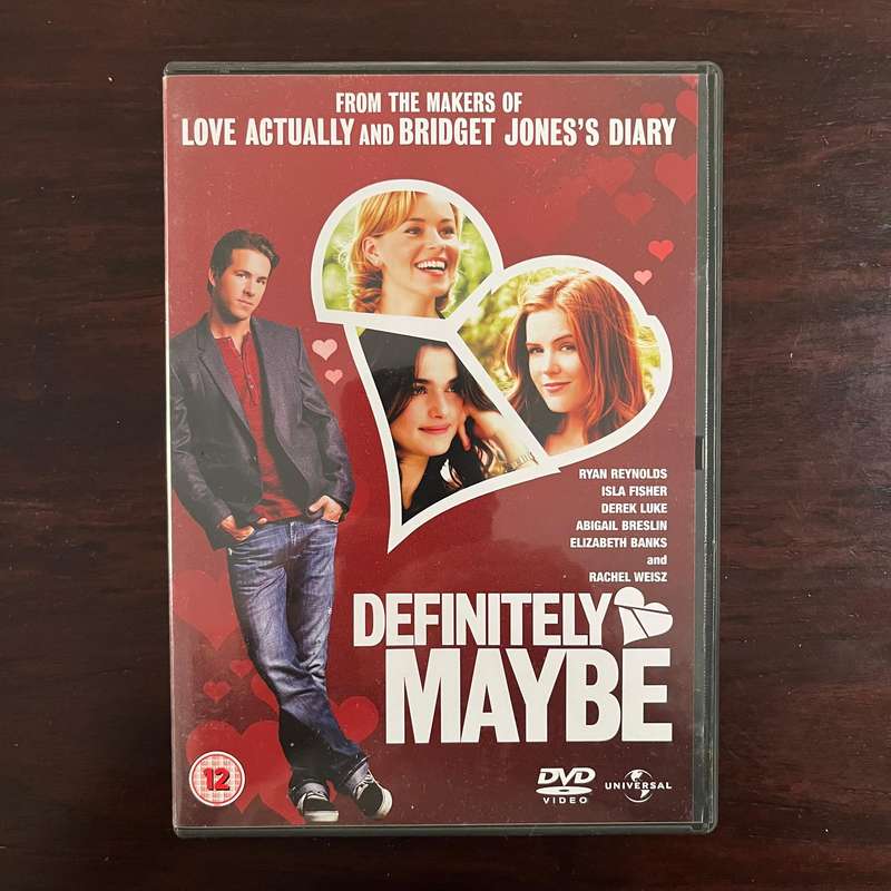Definately, Maybe DVD Ryan Reynolds UK Press