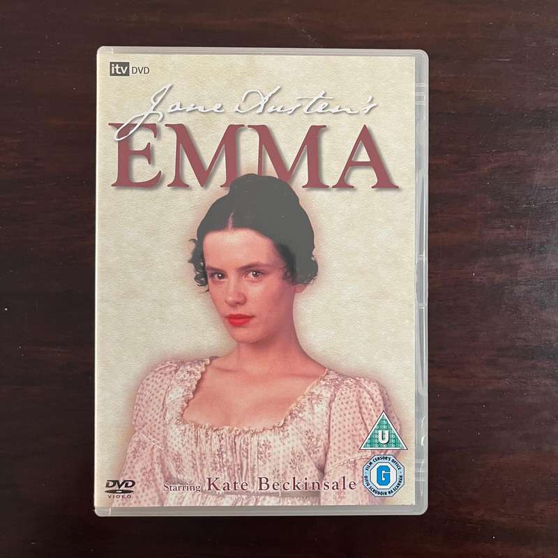Emma itv DVD Jane Austen Kate Beckinsale UK Press