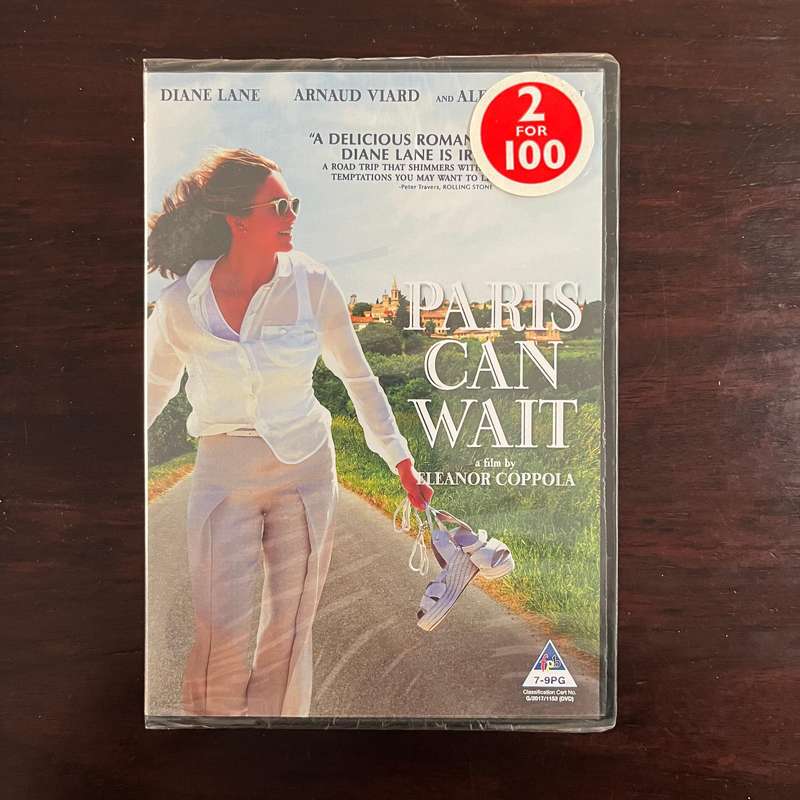 Paris Can Wait DVD Diane Lane New and Sealed