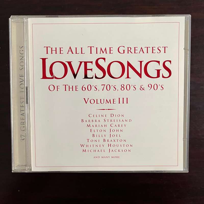 The All Time Greatest Love Songs Volume III 2CD Import Whitney Houston Michael Jackson