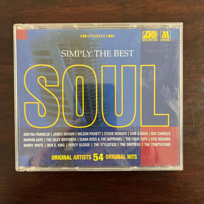 Simply The Best Soul 2CD Set Fatbox South African Press Aretha Franklin Marvin Gaye