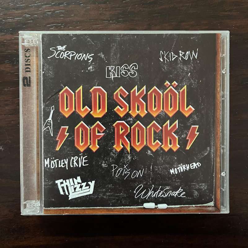 Old Skool Of Rock 2CD Scorpions KISS Thin Lizzy Whitesnake